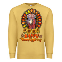 Antique Gold happy thanksgiving gemstone Premium Sweatshirt - RanaPortraitStore
