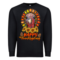 Black happy thanksgiving gemstone Premium Sweatshirt - RanaPortraitStore