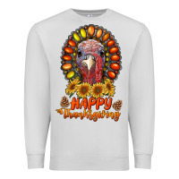 Dove Grey happy thanksgiving gemstone Premium Sweatshirt - RanaPortraitStore
