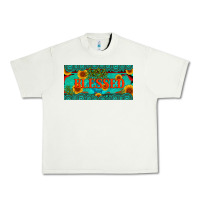 Pistachio blessed turquoise gemstone cactus and sunflower licanse plate Urban Heavy Tee - Artiststas