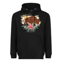 Black Take No Bull Floral Rodeo Heavyweight Hoodie - Bettercallsaul