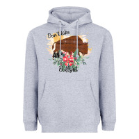 Heather Grey Take No Bull Floral Rodeo Heavyweight Hoodie - Bettercallsaul