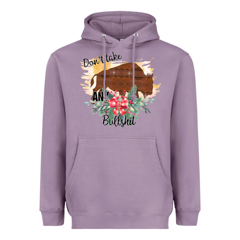 Take No Bull Floral Rodeo Heavyweight Hoodie by Bettercallsaul | Teevron