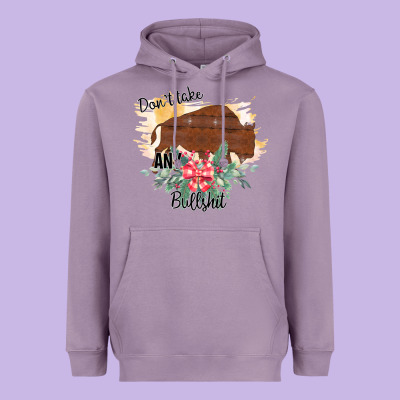 Take No Bull Floral Rodeo Heavyweight Hoodie Designed By Bettercallsaul