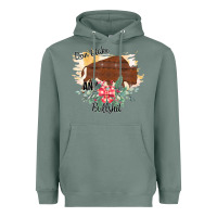 Sage Take No Bull Floral Rodeo Heavyweight Hoodie - Bettercallsaul