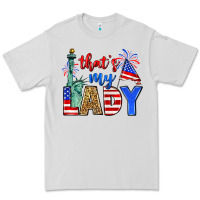 Dove Grey that's my lady 4th of july Premium Tee - Zillion Design Studio
