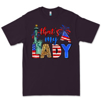Plum that's my lady 4th of july Premium Tee - Zillion Design Studio