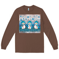 Chestnut snowman winter Long Sleeve Tee - JahusDesignShop