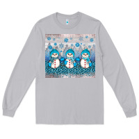 Moon Dust snowman winter Long Sleeve Tee - JahusDesignShop
