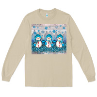 Mushroom snowman winter Long Sleeve Tee - JahusDesignShop