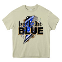 Mossy back the blue with lightning bolt Heavy Core Tee - Zillion Design Studio
