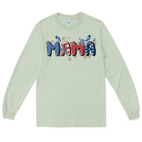 Matcha 4th july mama Long Sleeve Tee - MaliasSmallBusiness
