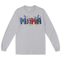 Moon Dust 4th july mama Long Sleeve Tee - MaliasSmallBusiness