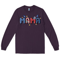 Plum 4th july mama Long Sleeve Tee - MaliasSmallBusiness