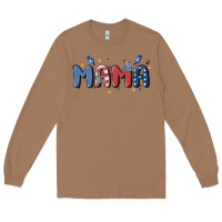Toasted Coconut 4th july mama Long Sleeve Tee - MaliasSmallBusiness
