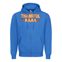 True Royal Thankful Mama Zipper Hoodie - MaliasSmallBusiness