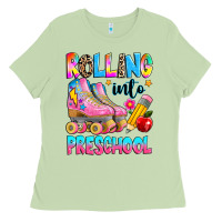 Matcha rolling into preschool grade Ladies Tee - texasbilliewilder