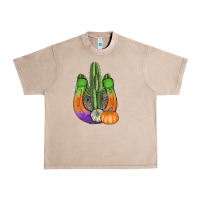 French Oak horseshoe halloween cactus Urban Heavy Tee - AdoDesignShop