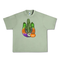 Oil Green horseshoe halloween cactus Urban Heavy Tee - AdoDesignShop