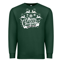 Sports Green Merry Christmas Happy New Year Premium Sweatshirt - Bettercallsaul