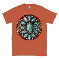 Copper turquoise gemstone christmas ornament Classic Tee - Jasminsmagicworld