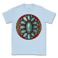 Dusty Blue turquoise gemstone christmas ornament Classic Tee - Jasminsmagicworld