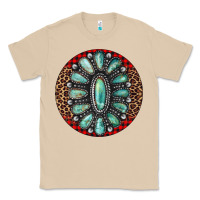 Mushroom turquoise gemstone christmas ornament Classic Tee - Jasminsmagicworld