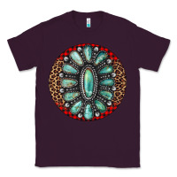 Plum turquoise gemstone christmas ornament Classic Tee - Jasminsmagicworld