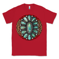 Red turquoise gemstone christmas ornament Classic Tee - Jasminsmagicworld