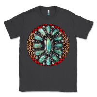 Smoke turquoise gemstone christmas ornament Classic Tee - Jasminsmagicworld