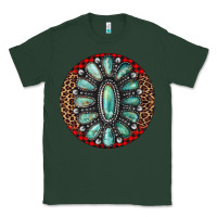 Sports Green turquoise gemstone christmas ornament Classic Tee - Jasminsmagicworld