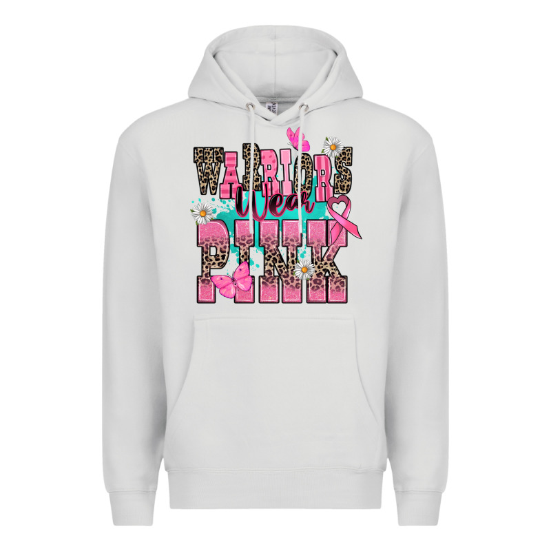 Warriors Wear Pink Premium Hoodie by NancyCooperArtShop | Teevron