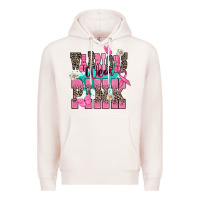 Pale Pink warriors wear pink Premium Hoodie - NancyCooperArtShop