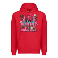 Red warriors wear pink Premium Hoodie - NancyCooperArtShop