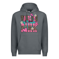 Rock warriors wear pink Premium Hoodie - NancyCooperArtShop