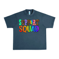 Midnight Navy support squad Urban Heavy Tee - AdoDesignShop