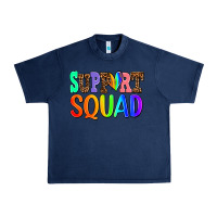 Navy support squad Urban Heavy Tee - AdoDesignShop