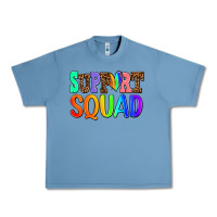 Pebble Blue support squad Urban Heavy Tee - AdoDesignShop