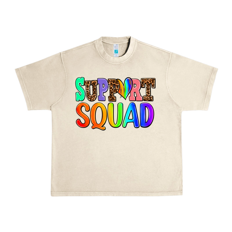 Support Squad Urban Heavy Tee by AdoDesignShop | Teevron
