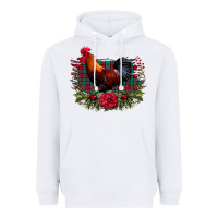 White Farm Cock Heavyweight Hoodie - Bettercallsaul