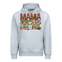 Heather Grey Mama needs a drink mother's day Urban Hoodie - HowdyJamesFarm