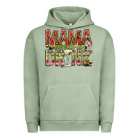 Pigment Oil Green Mama needs a drink mother's day Urban Hoodie - HowdyJamesFarm
