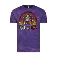 Cloud Purple rainbow and hohoho with gnome Vintage Tee - AdoDesignShop