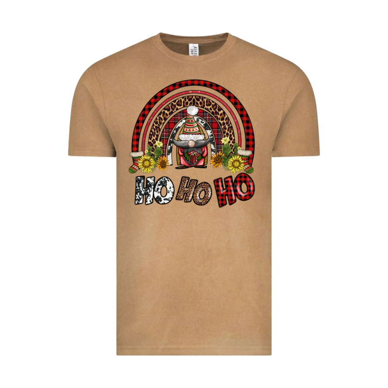 Rainbow And Hohoho With Gnome Vintage Tee by AdoDesignShop | Teevron
