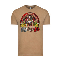 Vintage Coffee rainbow and hohoho with gnome Vintage Tee - AdoDesignShop