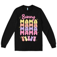 Black bunny mama Long Sleeve Tee - MaliasSmallBusiness