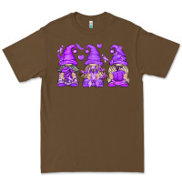 Cacao Domestic Violence Warrior Gnomes Premium Tee - texasbilliewilder