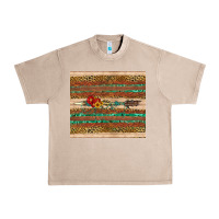 French Oak arrow wooden sunflower Urban Heavy Tee - Artiststas