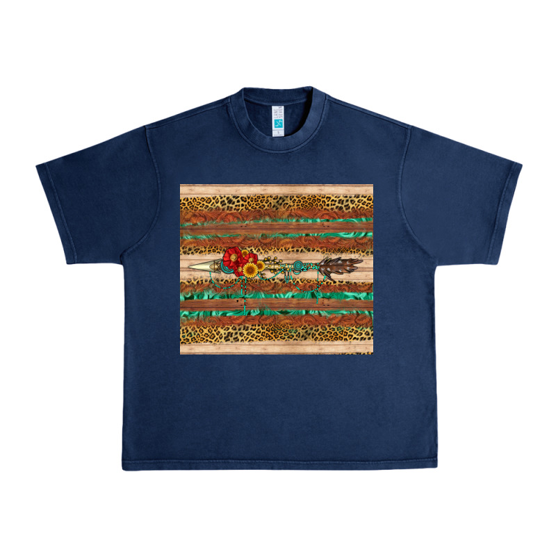 Arrow Wooden Sunflower Urban Heavy Tee by Artiststas | Teevron