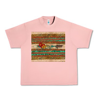 Salmon arrow wooden sunflower Urban Heavy Tee - Artiststas